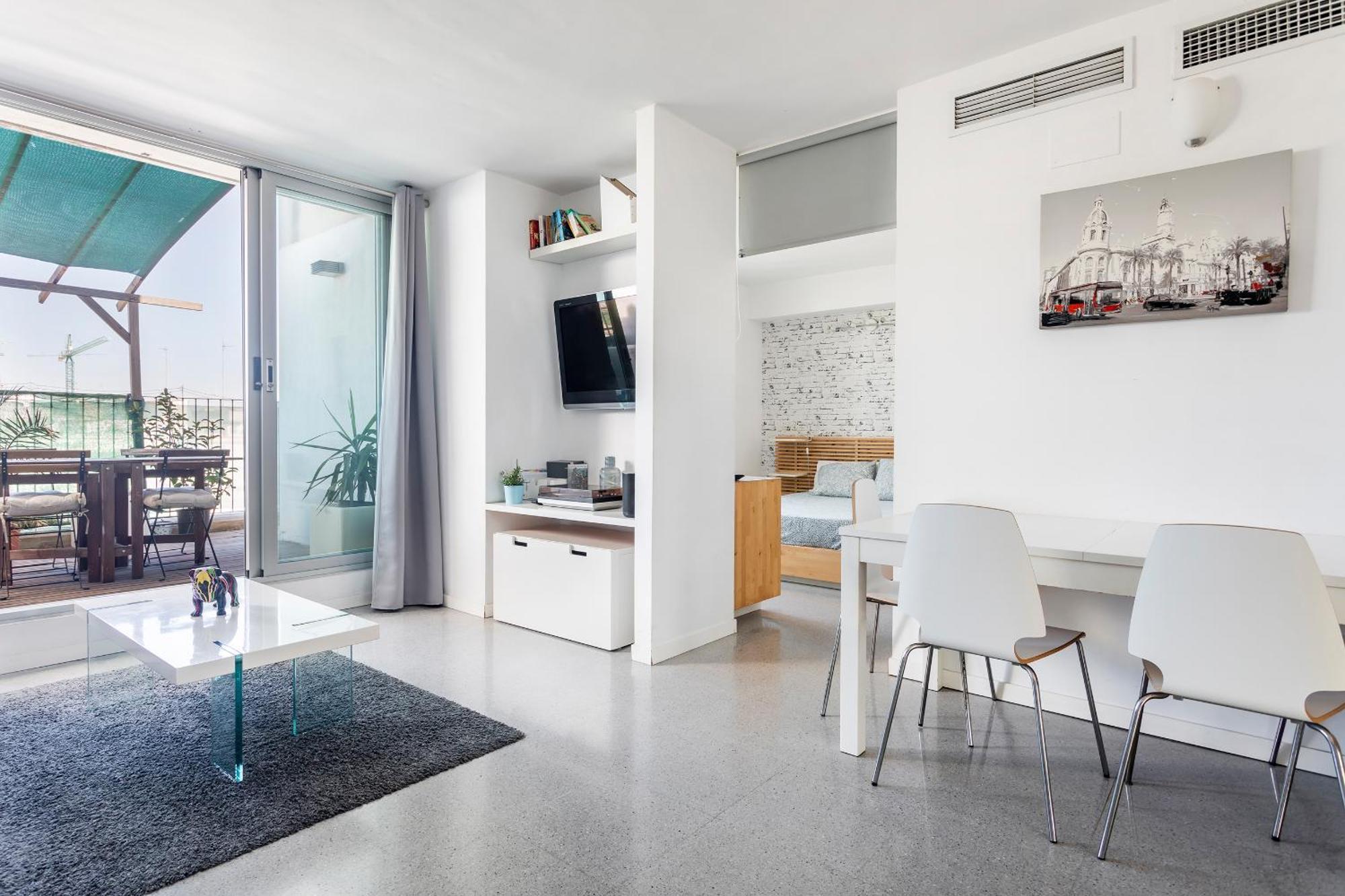 Pintor, Lovely Phenthouse With Amazing Terrace Valencia Exterior photo