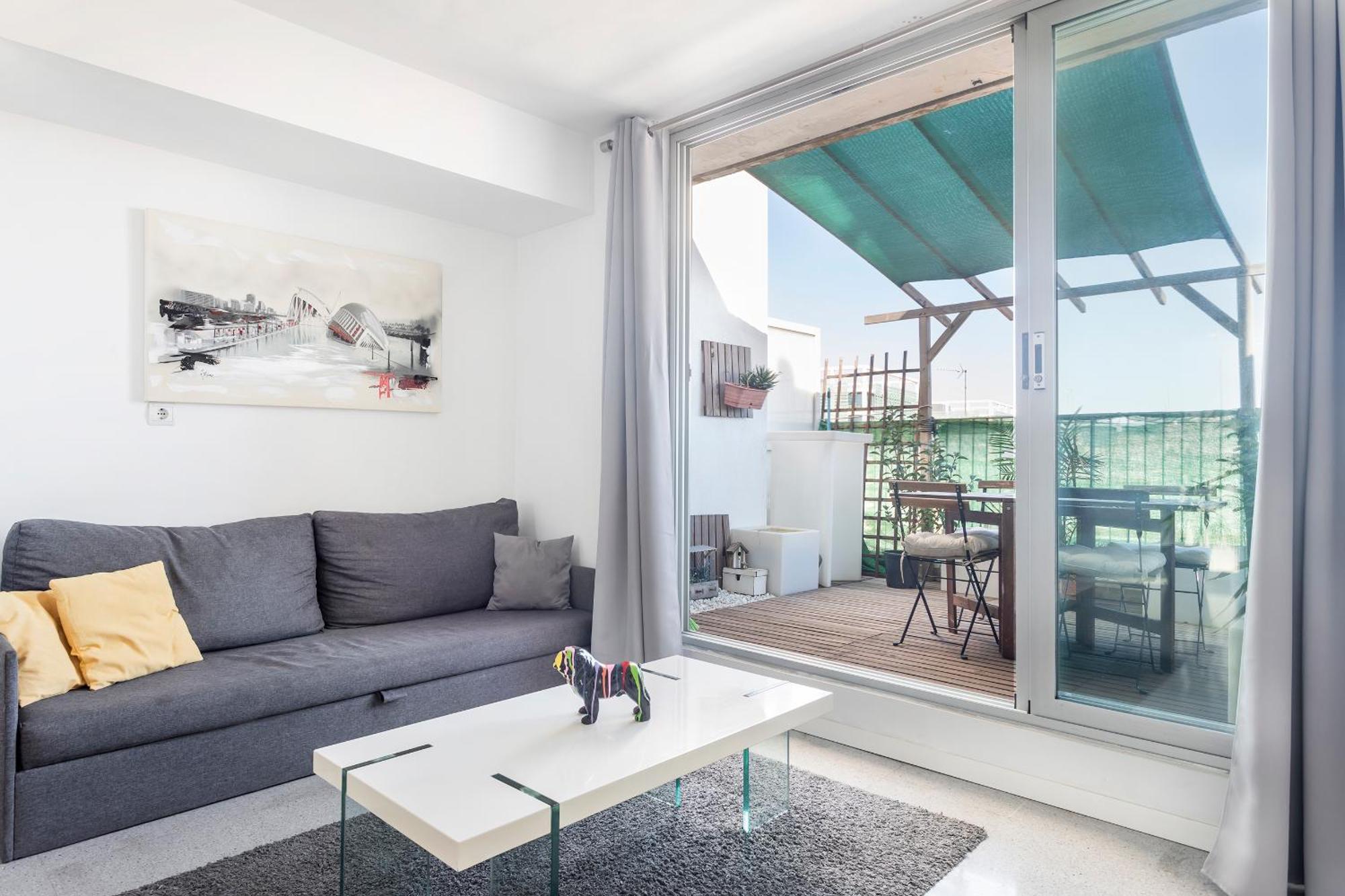 Pintor, Lovely Phenthouse With Amazing Terrace Valencia Exterior photo
